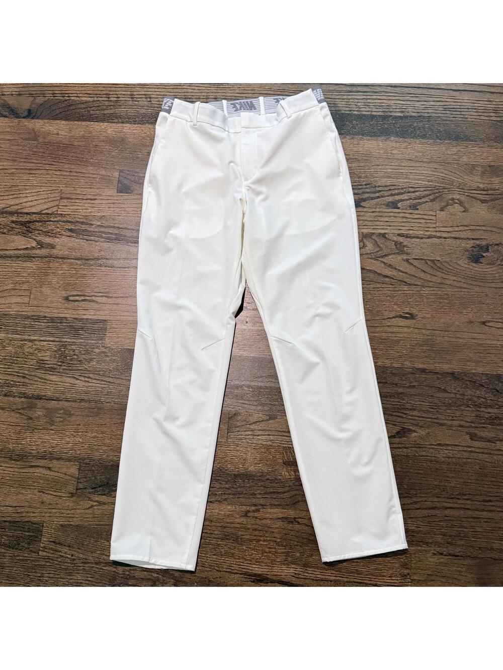 Nike NWOT Men's Slim Fit Stretch White Golf Chino Pants 30x30